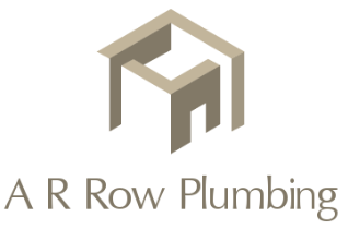 a r row plumbing logo